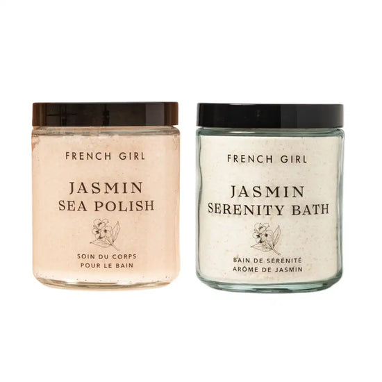 french girl Luxe Jasmin Bath Soak & Body Polish