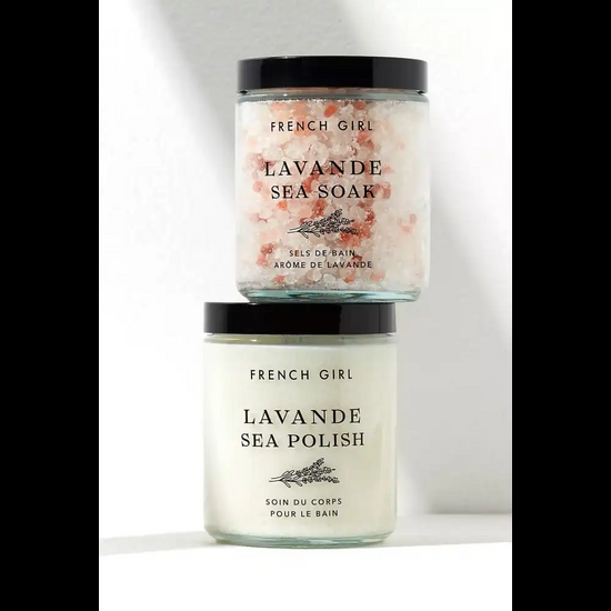 French Girl Luxe Lavender Bath Soak & Body Polish
