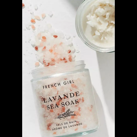 French Girl Luxe Lavender Bath Soak & Body Polish