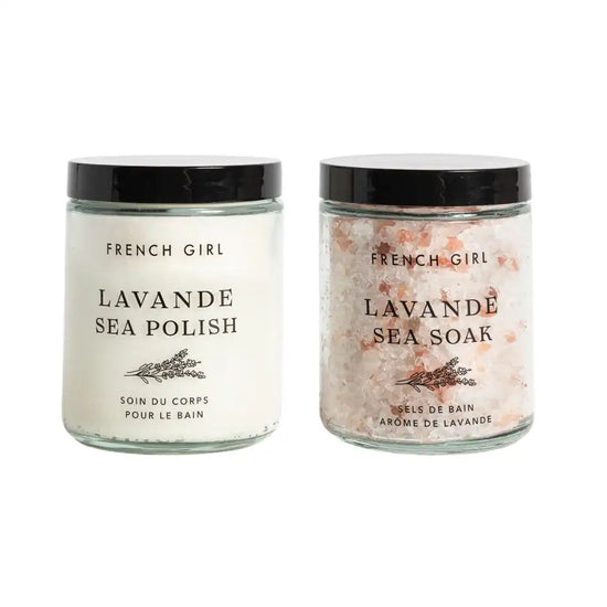 french girl Luxe Lavender Bath Soak & Body Polish