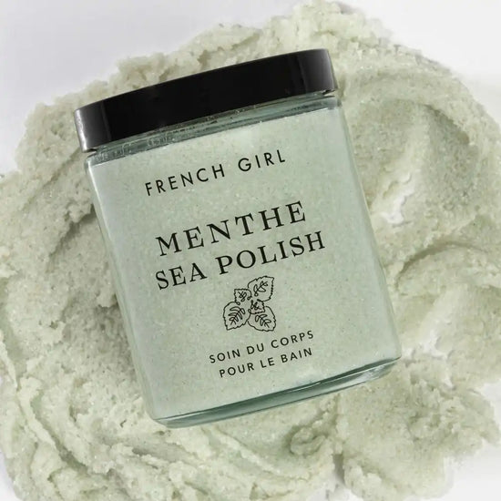 French Girl Luxe Mint Bath Soak & Body Polish