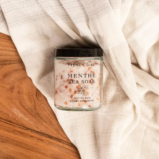 French Girl Luxe Mint Bath Soak & Body Polish