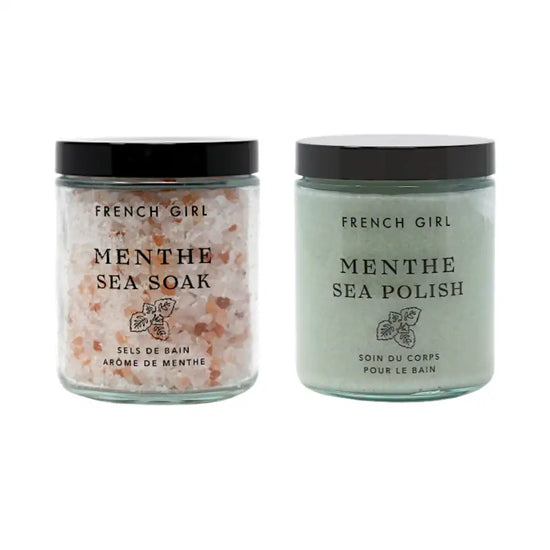 french girl Luxe Mint Bath Soak & Body Polish