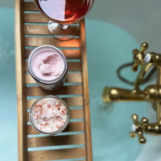 French Girl Luxe Rose Bath Soak & Body Polish