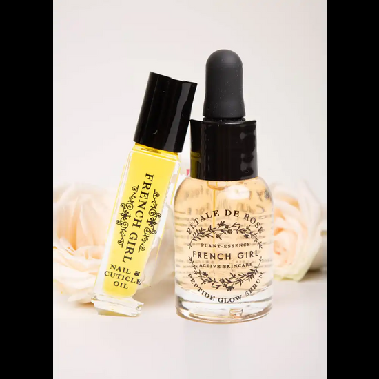 french girl Petale Peptide Glow Serum
