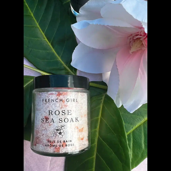 french girl Rose Bathing Salts
