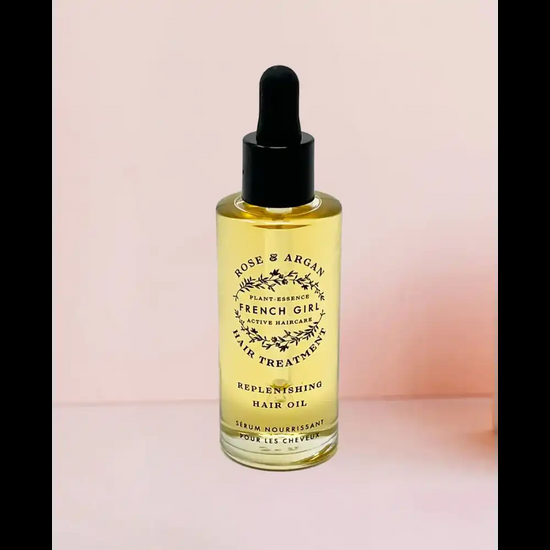 french girl Rose Hair Oil
