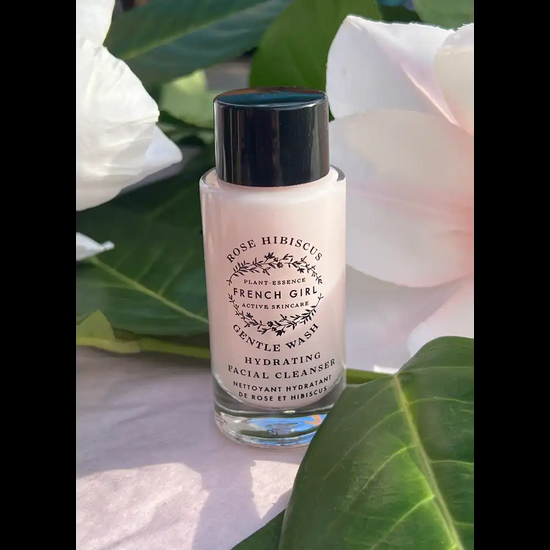 french girl Rose Hibiscus Gentle Wash