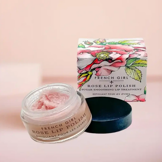 french girl Rose Lip Polish
