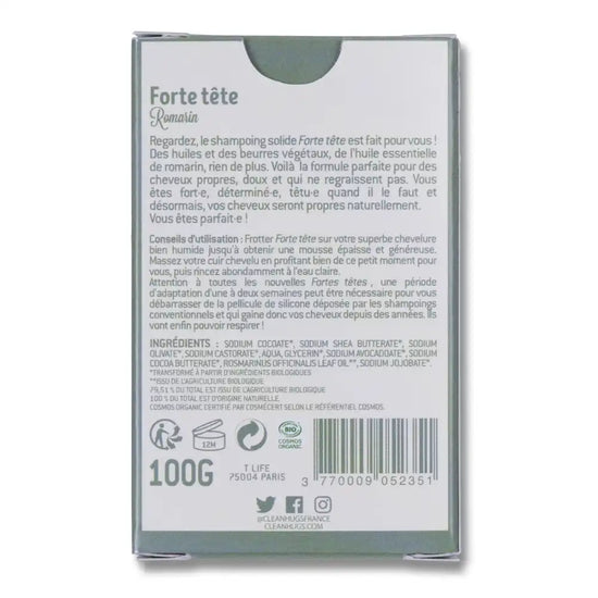 French Girl Rosemary Men's Shampoo Bar