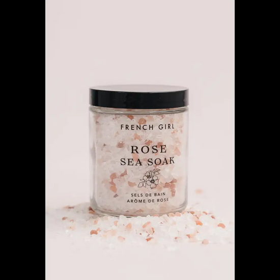 French Girl Soothing Rose Bath Salts