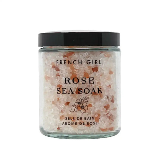 french girl Soothing Rose Bath Salts