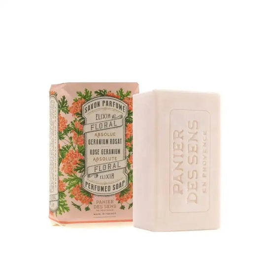 french girl South of France Rose Geranium Soap