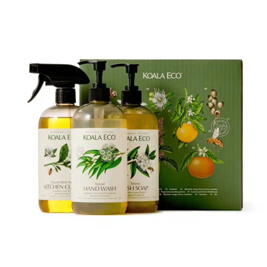 french girl Spring Clean Plant-Based Wash Up Set