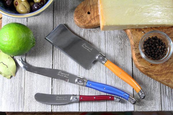 French Home French Home 3 Piece Laguiole Cheese Set - Multi Color