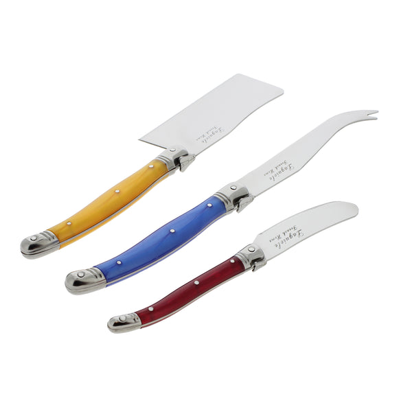 French Home French Home 3 Piece Laguiole Cheese Set - Multi Color