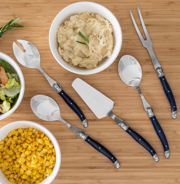 French Home French Home 5-Piece Laguiole Hostess Set - Navy Blue