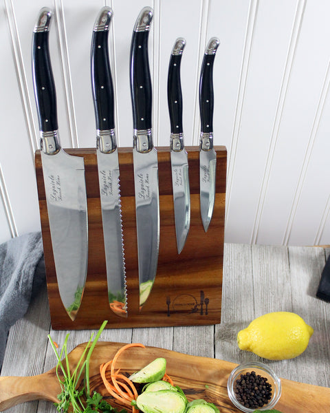 French Home French Home 5 Piece Laguiole Kitchen Knife Set