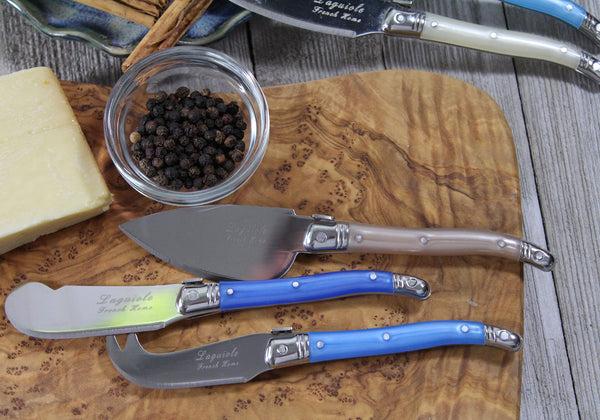 French Home French Home 7 Piece Laguiole Cream And Blue Cheese Knife And Spreader Set (LG032)