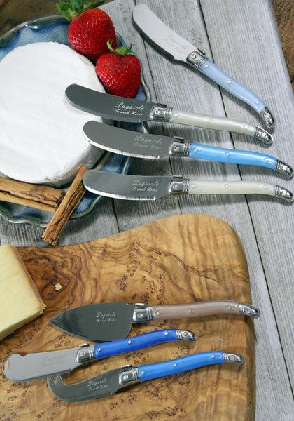 French Home French Home 7 Piece Laguiole Cream And Blue Cheese Knife And Spreader Set (LG032)