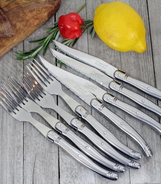 French Home French Home 8 Piece Laguiole Stainless Steel Steak Knife And Fork Set