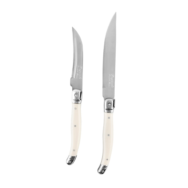 french home French Home Laguiole 2 Piece Citrus Knife Set - Faux Ivory