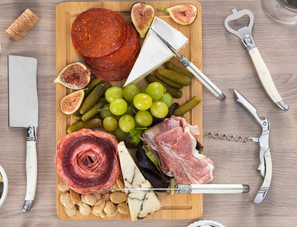 French Home French Home Laguiole Barware Bottle Opener & Corkscrew Set With Faux Ivory Handles