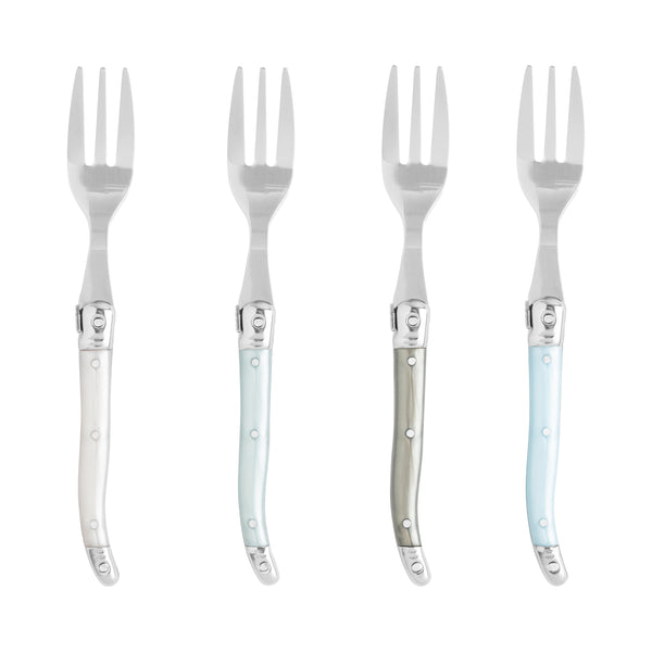 french home French Home Laguiole Cake Forks Set of 4 - Mother of Pearl french home French Home Laguiole Cake Forks Set of 4 - Mother of Pearl