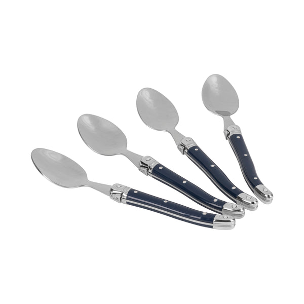 French Home French Home Laguiole Coffee Spoons Set Of 4 Navy