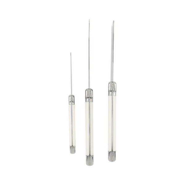 French Home French Home Laguiole Set Of 3 Cheese Knives - Faux Ivory