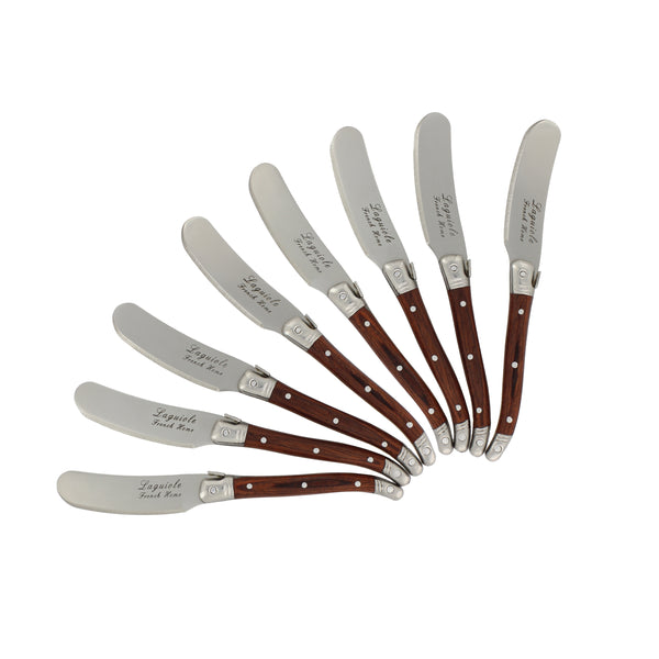 french home French Home Laguiole Spreaders Set of 8 Pakkawood