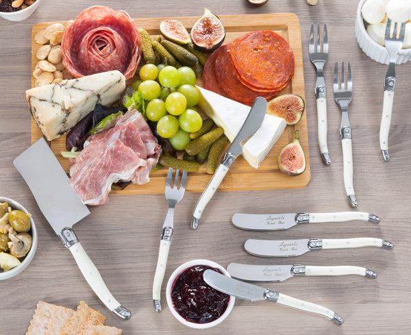 French Home French Home Laguiole Ultimate 13-Piece Charcuterie And Barware Set With Faux Ivory Handles