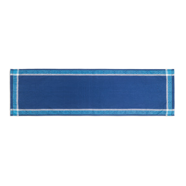 French Home French Home Linen 20” X 68” Astra Table Runner – Shades Of Blue