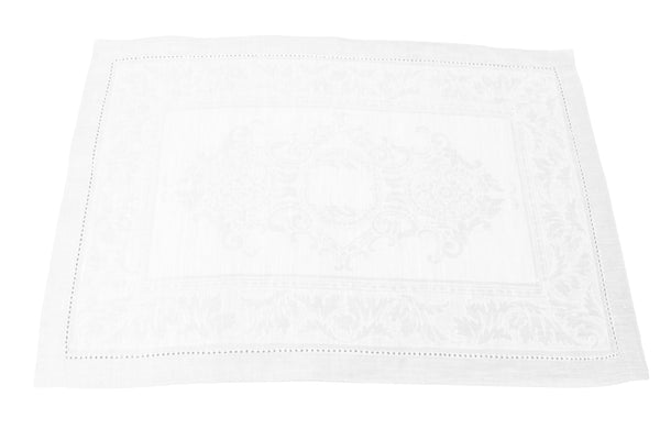 french home French Home Linen Set of 6 Arboretum Placemats - White french home French Home Linen Set of 6 Arboretum Placemats - White