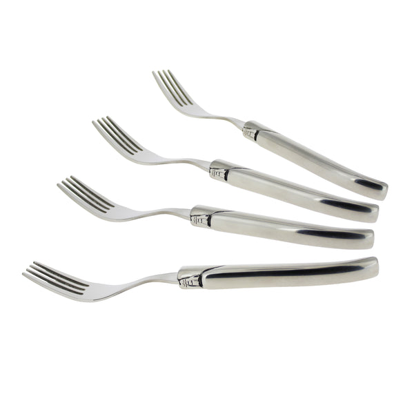 French Home French Home Set Of 4 Laguiole Connoisseur Stainless Steel Steak Forks