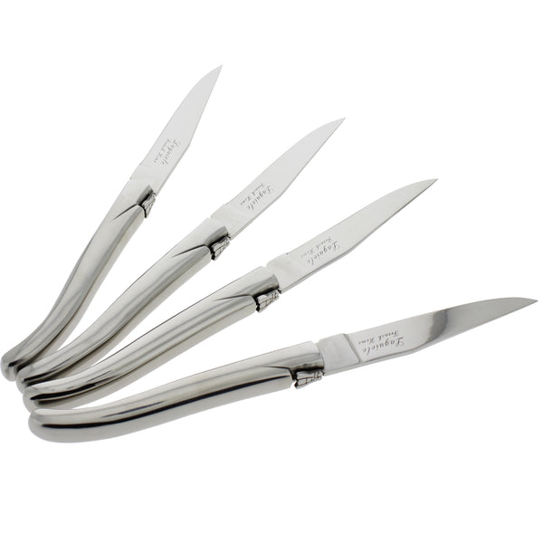 French Home French Home Set Of 4 Laguiole Connoisseur Stainless Steel Steak Knives