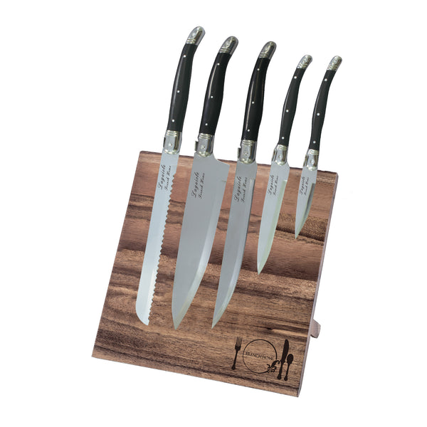 french home French Home Ultimate 13 Piece Laguiole Kitchen and Steak Knife & Fork Set
