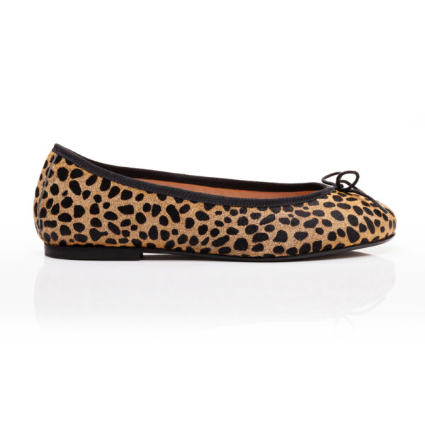 French Sole Bespoke Henrietta Jaguar Pony Hair (BES10)