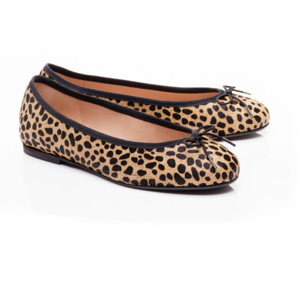 French Sole Bespoke Henrietta Jaguar Pony Hair (BES10)