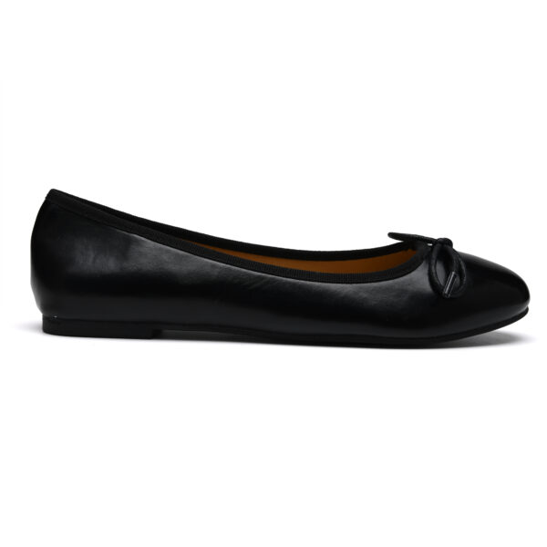 French Sole Amelie Black Leather (AML01)