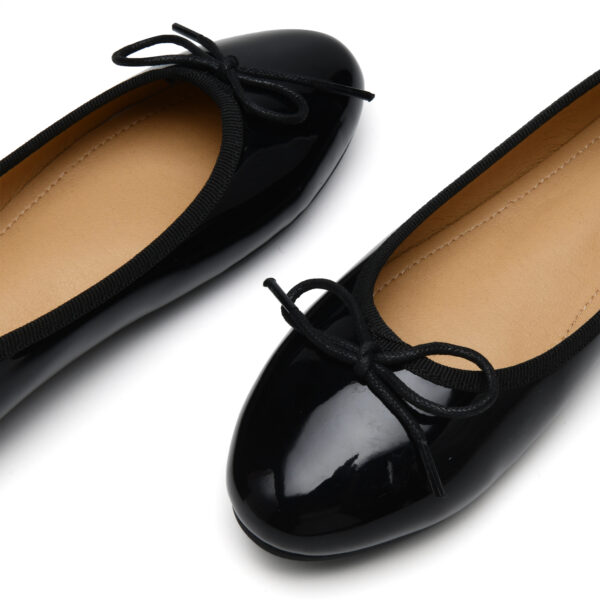French Sole Amelie Black Patent (AML1400)