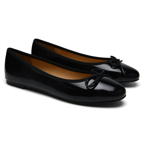 French Sole Amelie Black Patent (AML1400)