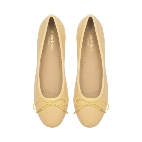 french sole Amelie Lemon Leather (AML885)