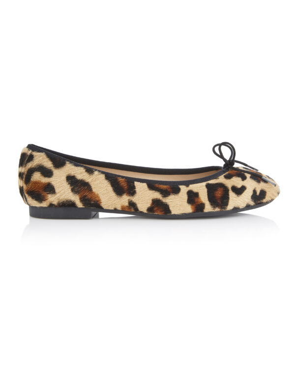 French Sole Amelie Leopard Hair Leather (AML425)