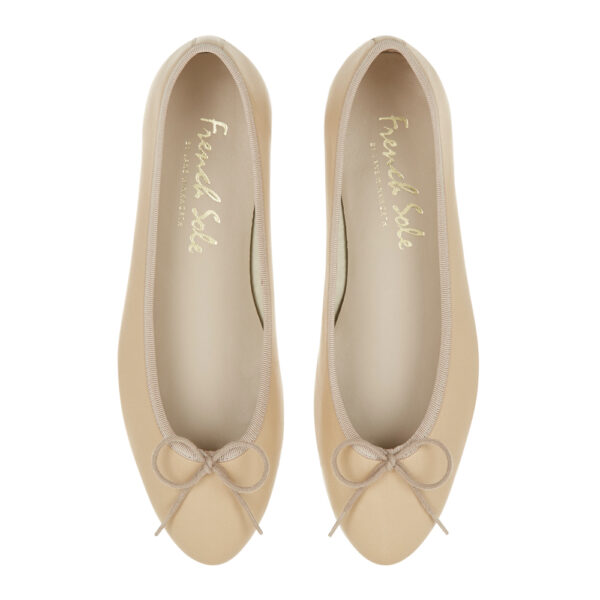 french sole Arabella Nude Leather (ARA11)