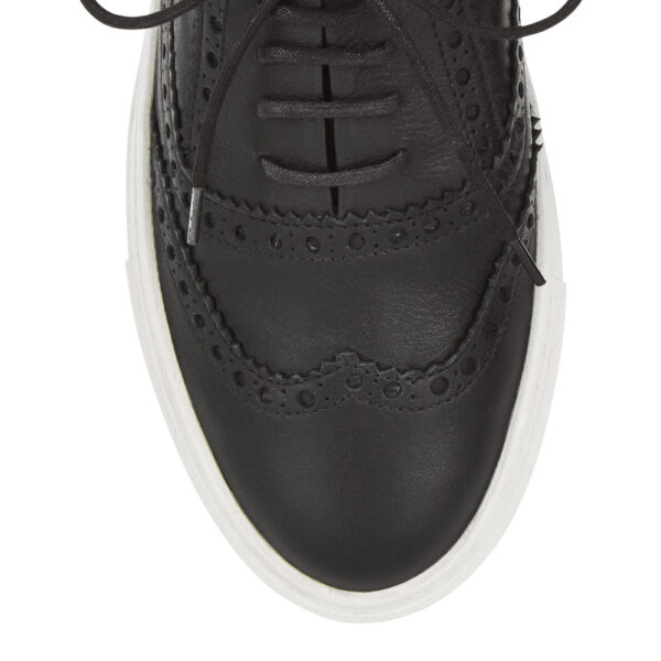 French Sole Board Walker Black Leather (BW29)