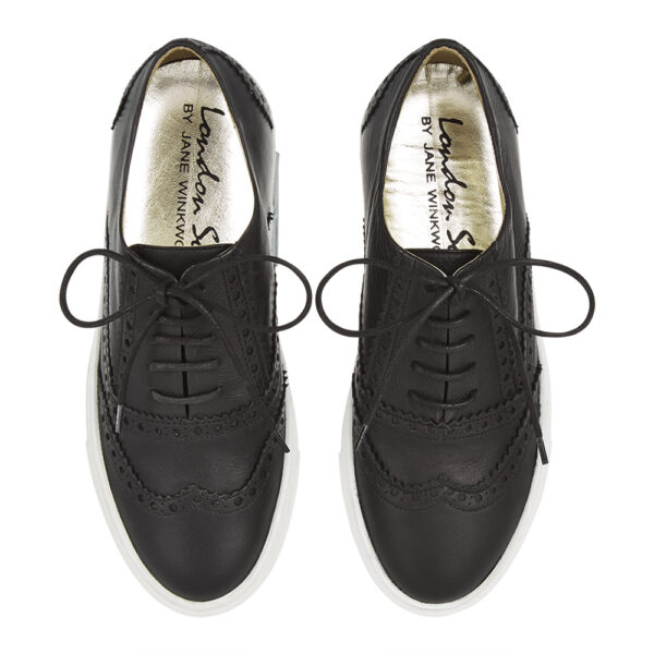 french sole Board Walker Black Leather (BW29)