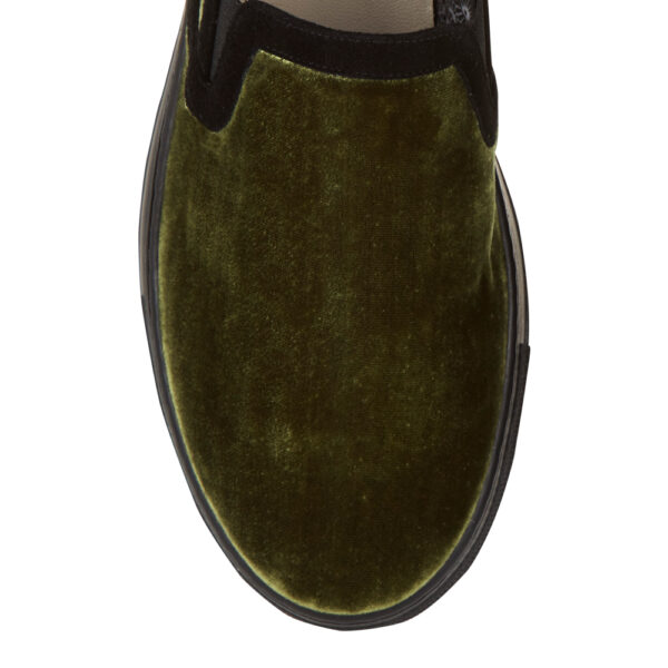 French Sole Board Walker Green Velvet (BW46)