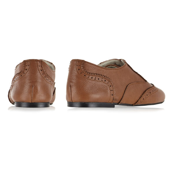 French Sole Brogues Tan Leather (BG08)