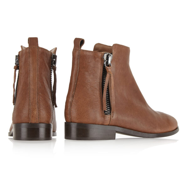 French Sole Charlotte Tan Leather (CHA02)